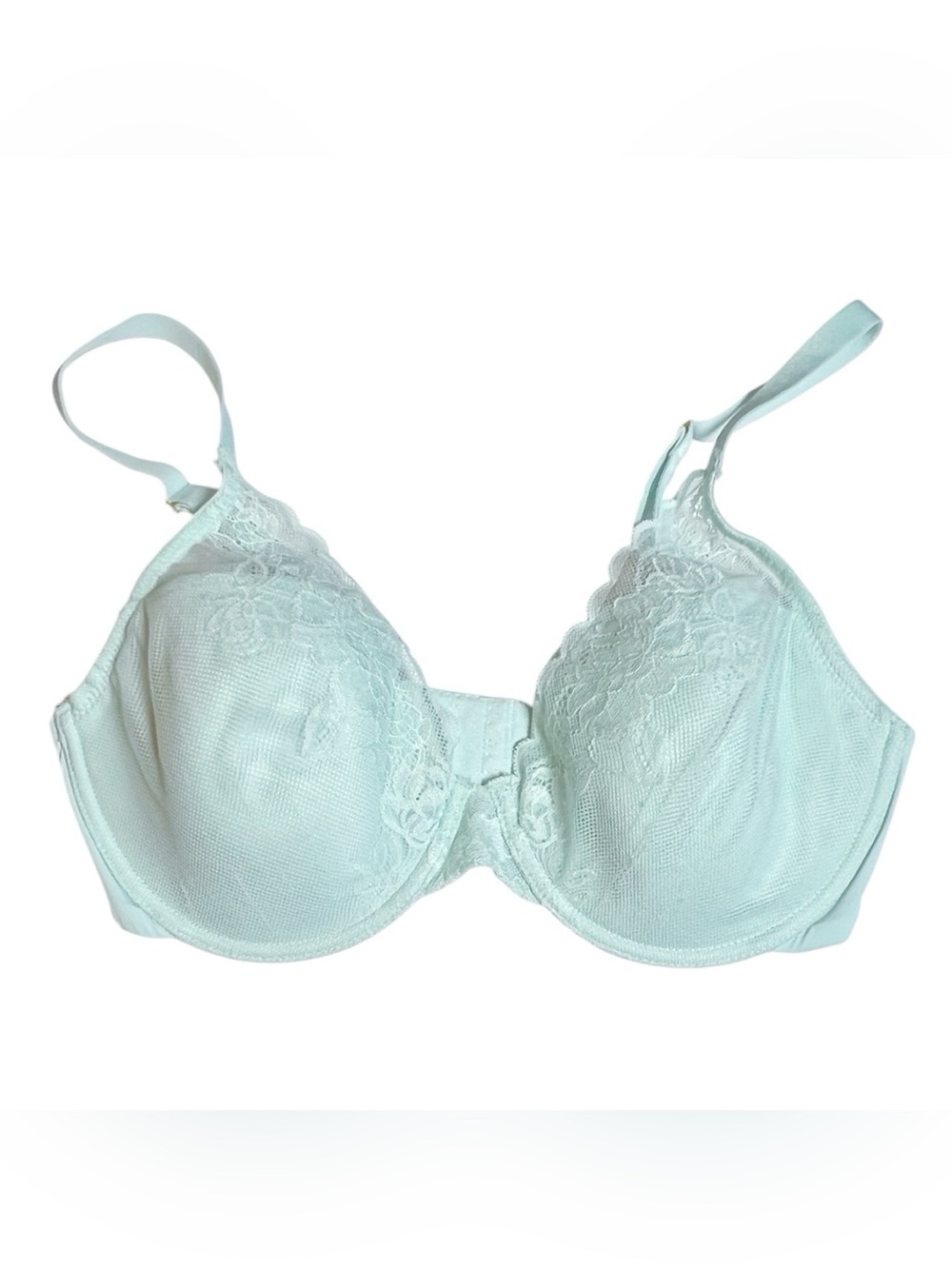 Natori mint green lace underwire bra size 34DD